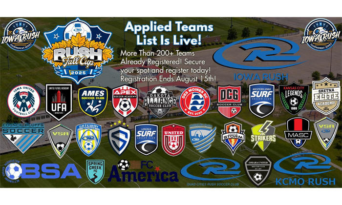 2025 Rush Fall Applied Teams!