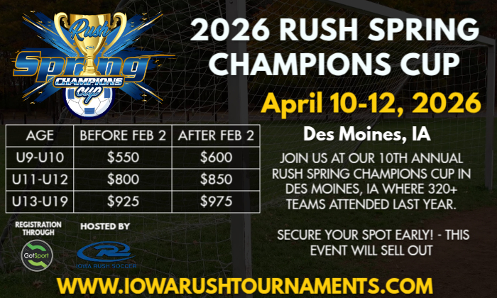 10th Annual Rush Spring Champions Cup